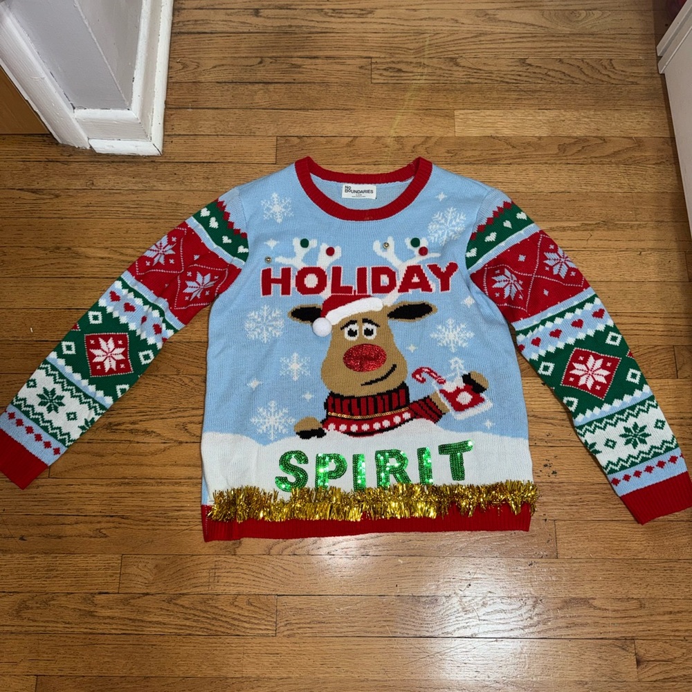 No Boundaries Holiday Sweater
